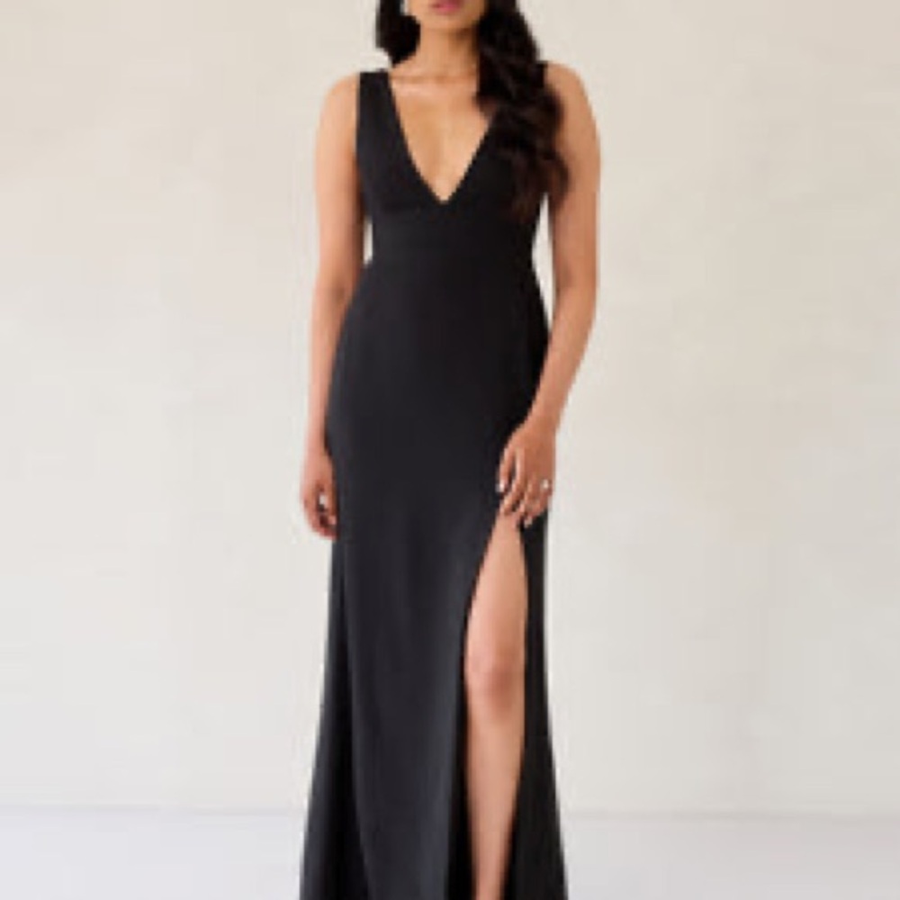 Elegant Black Evening Gown- Lexington Park & Fifth